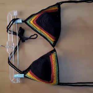 Yarn bra top